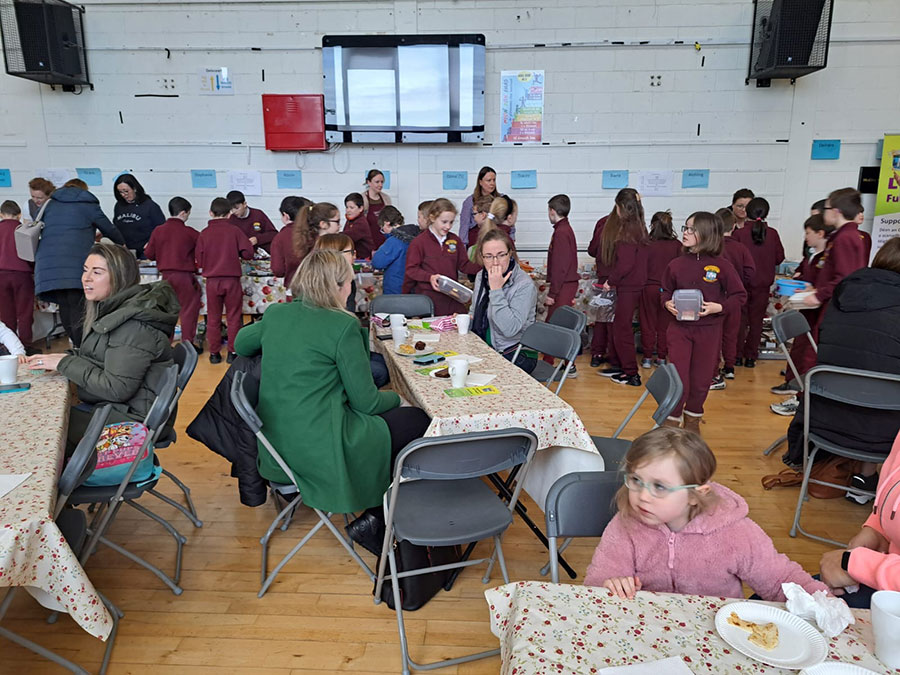 Parents Association members at coffee morning