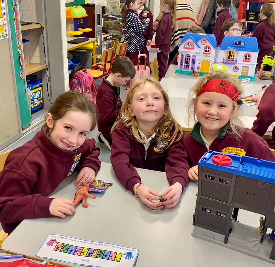 Happy children at the Infant After School Club